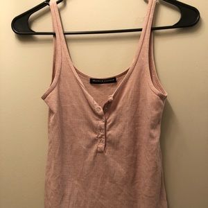 Brandy Melville Simone Tank in mauve pink